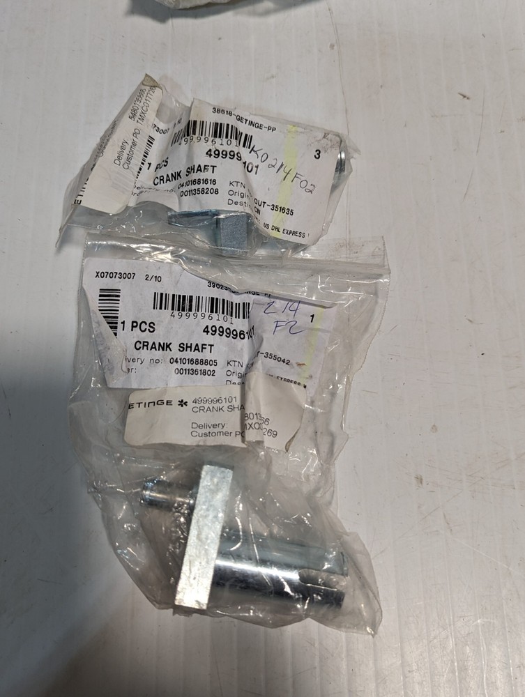 Getinge 499996101 Crank Shaft Replacement