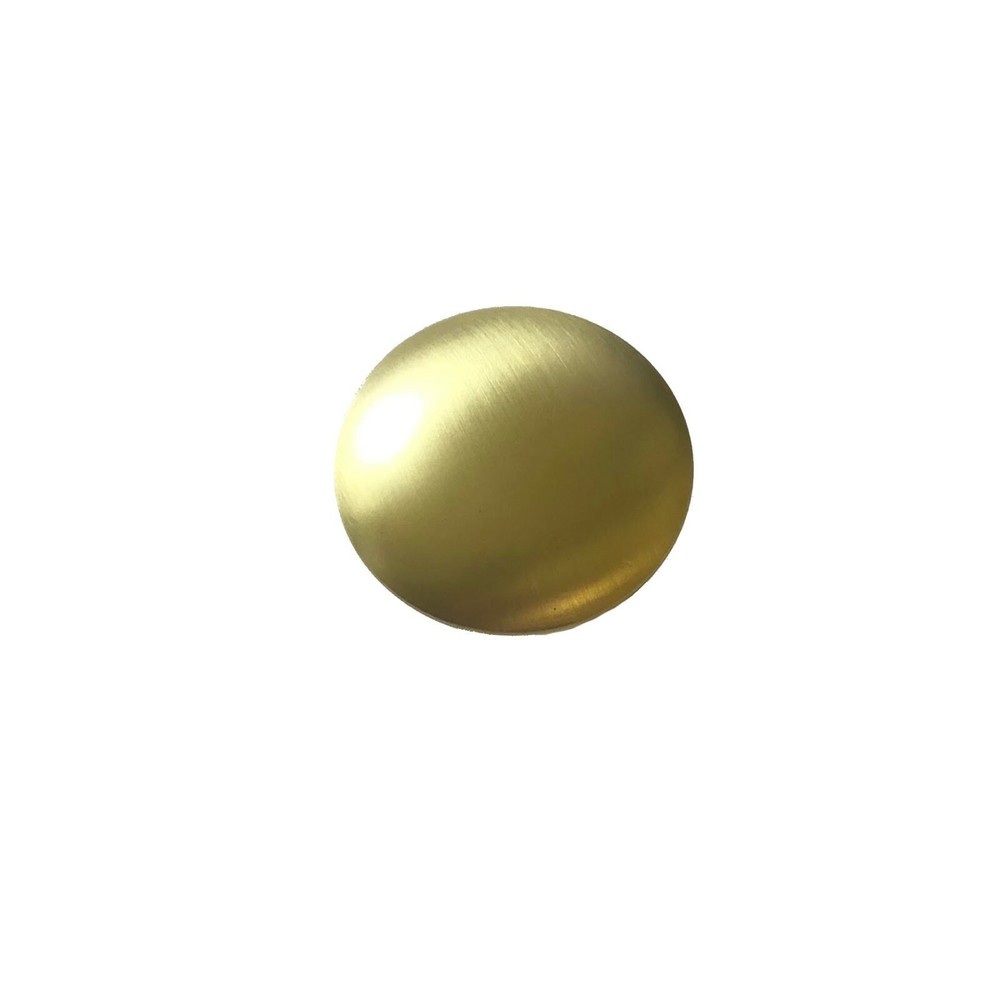 Round Knob Pull Matte Gold Brass Kitchen/Bathroom Door Cabinet Hardware KPT