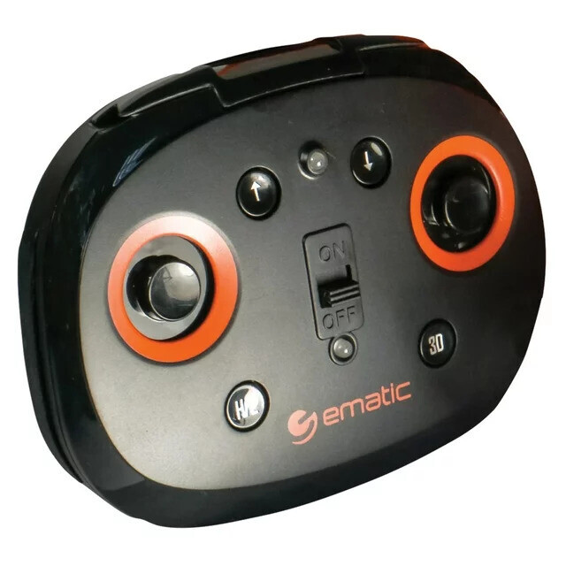 Ematic EDA225FX Quadcopter Drone (White) - New