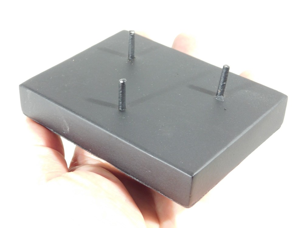 Display Stand Black Color Three Post Medium Size