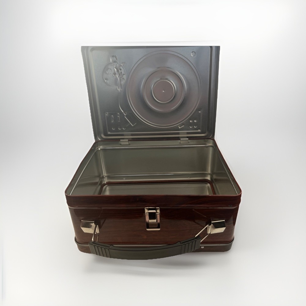 AQUARIUS TURNTABLE Fun Box - Sturdy Tin Storage