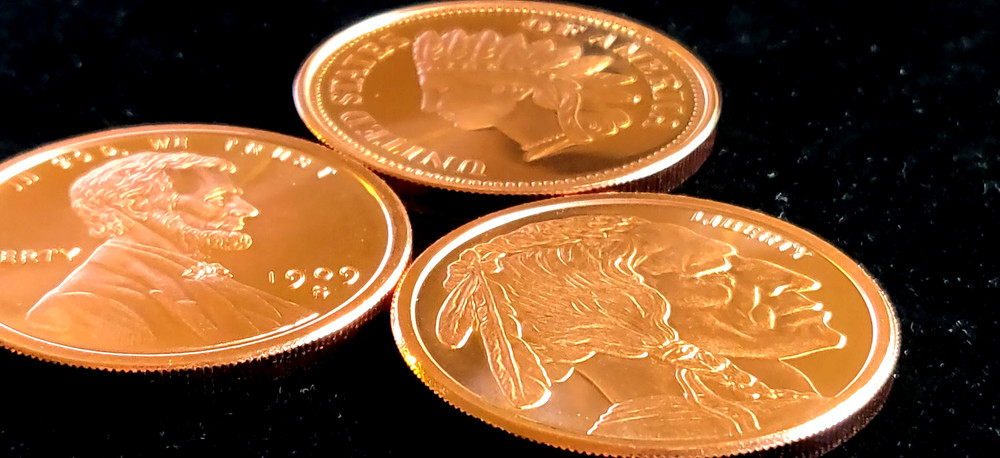 3oz's .999 COPPER...HOW COOL ARE THESE THREE?