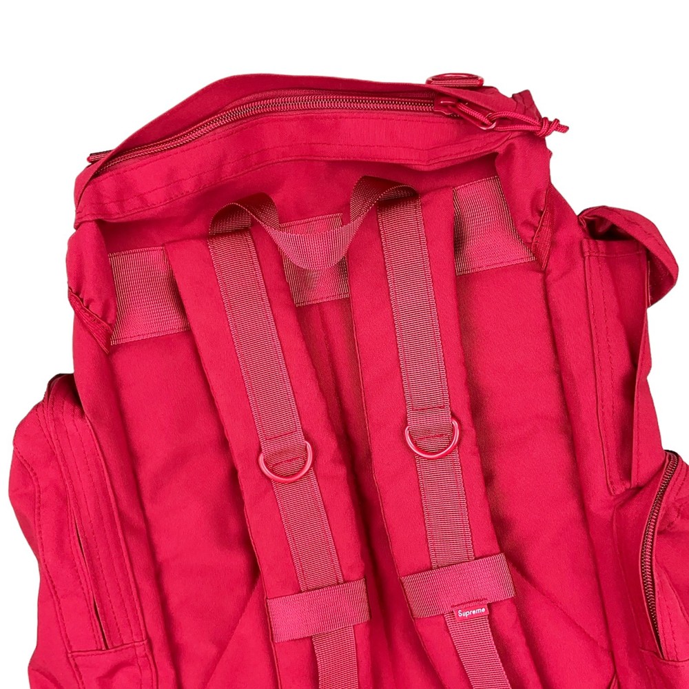 Supreme SS23 Military Field Box Backpack Red