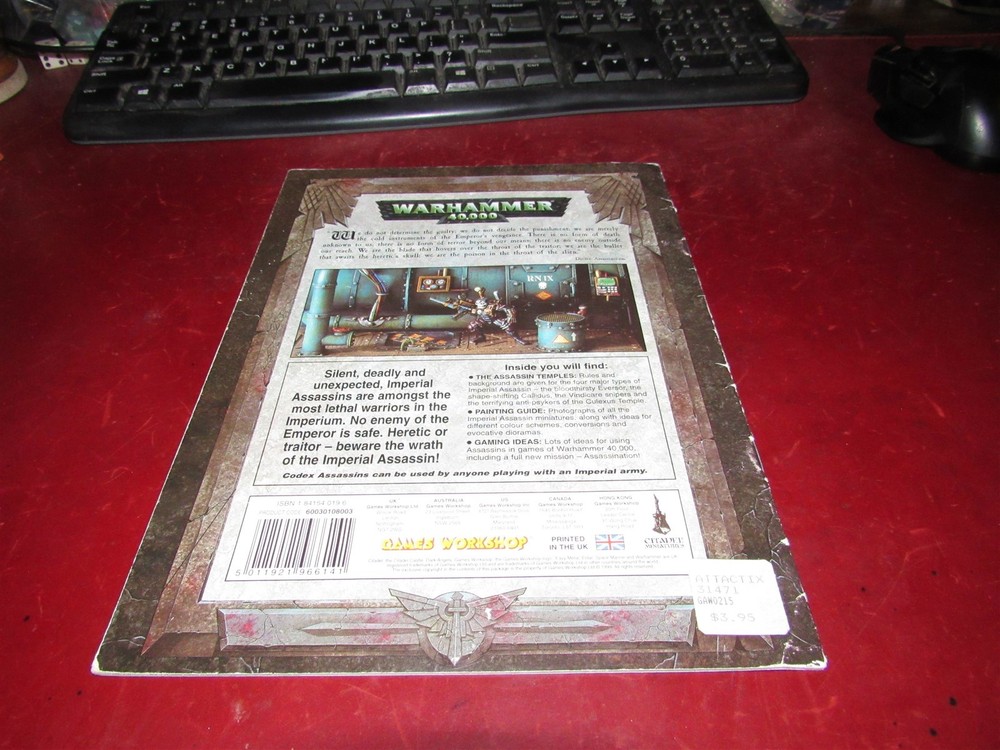 Warhammer 40k: Codex: Assassins (1999)
