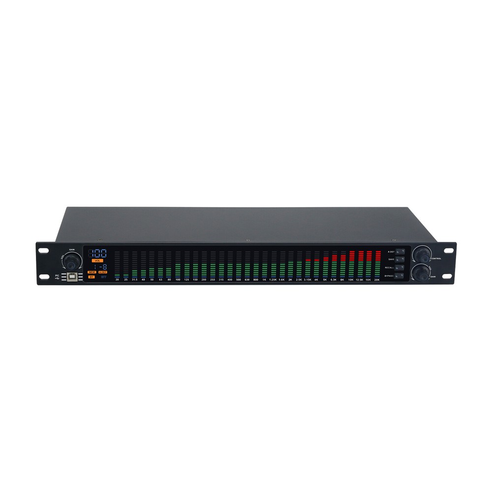 EQ-777S 31 Band Equalizer Professional Audio Equalizer Graphic Equalizer for KTV