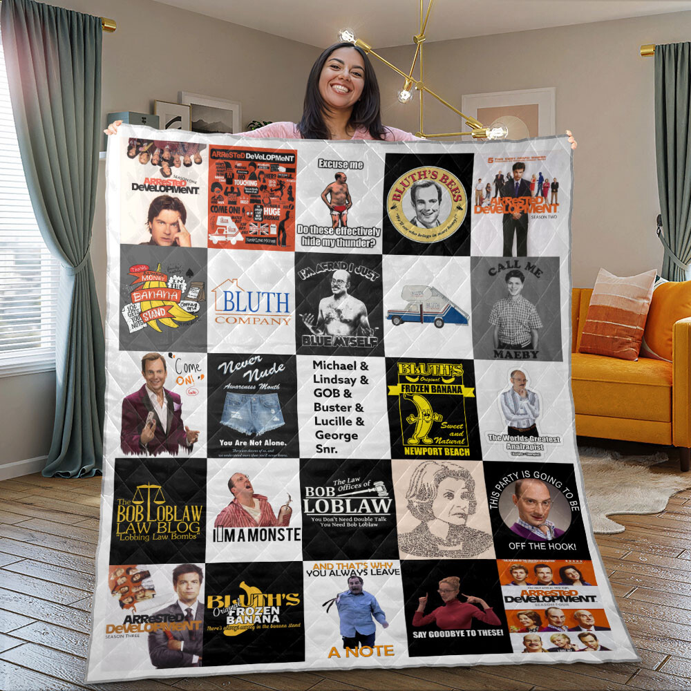 Arrested Development Quilt, Arrested Development TV Series Quilt Blanket
