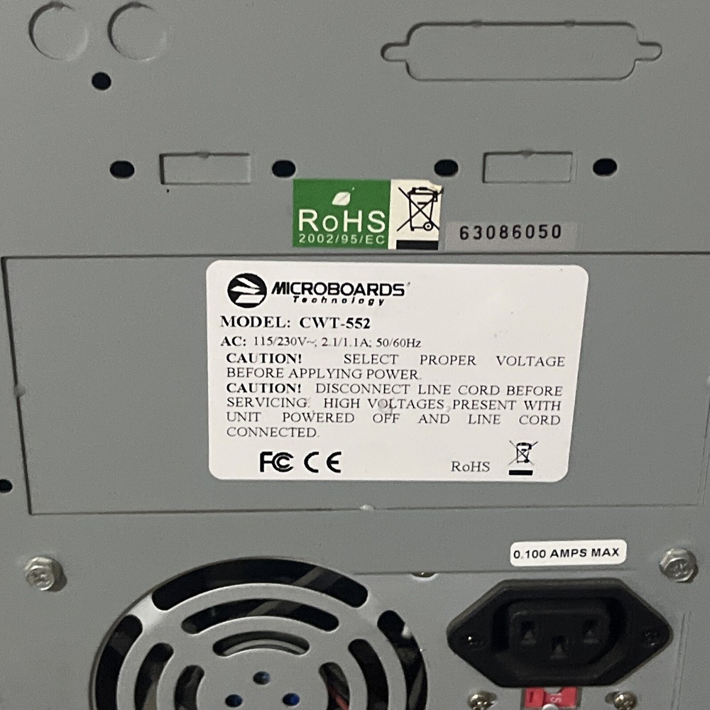 MICROBOARDS COPYWRITER 6-BAY CD/DVD DUPLICATOR DVD CW PRO-55