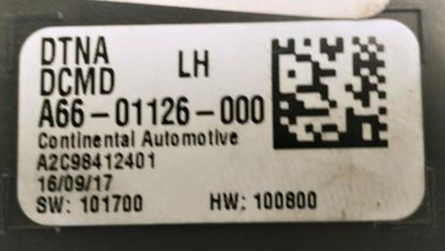 Freightliner Left-Hand Door Control Module - P/N A66-01126-000