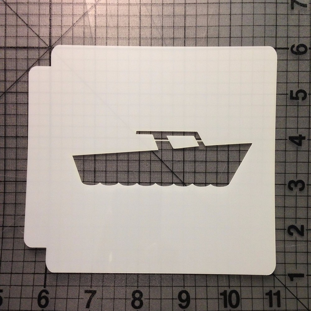 Boat Stencil 100