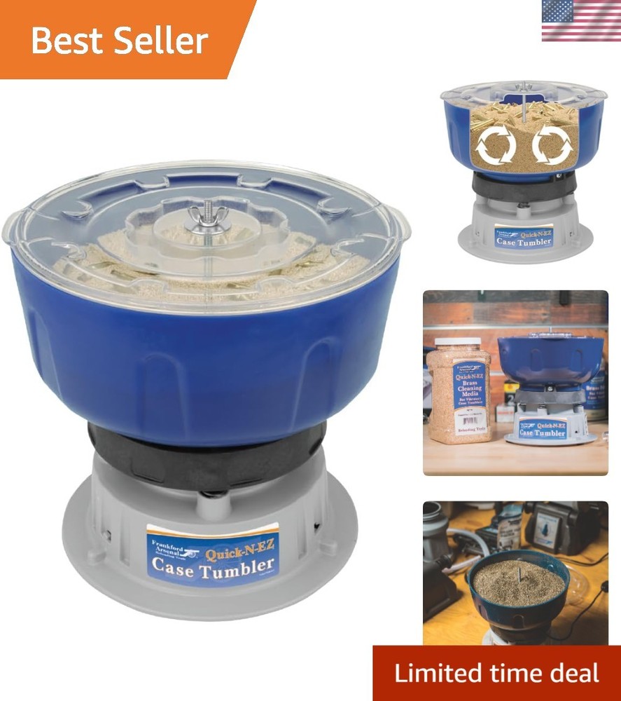 Quick-N-EZ Brass Cleaning & Reloading Tumbler