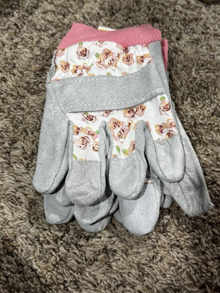 Floral Rubber Garden Gloves
