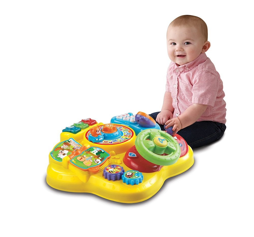 VTech Magic Star Learning Table (Frustration 19.8" x 16.8" x 14.9", Yellow