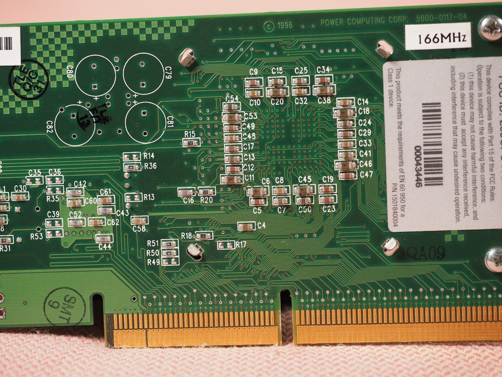 PowerPC 604 PowerMac Accelerator PowerPC Power Computing 166MHz 5000-0117-04