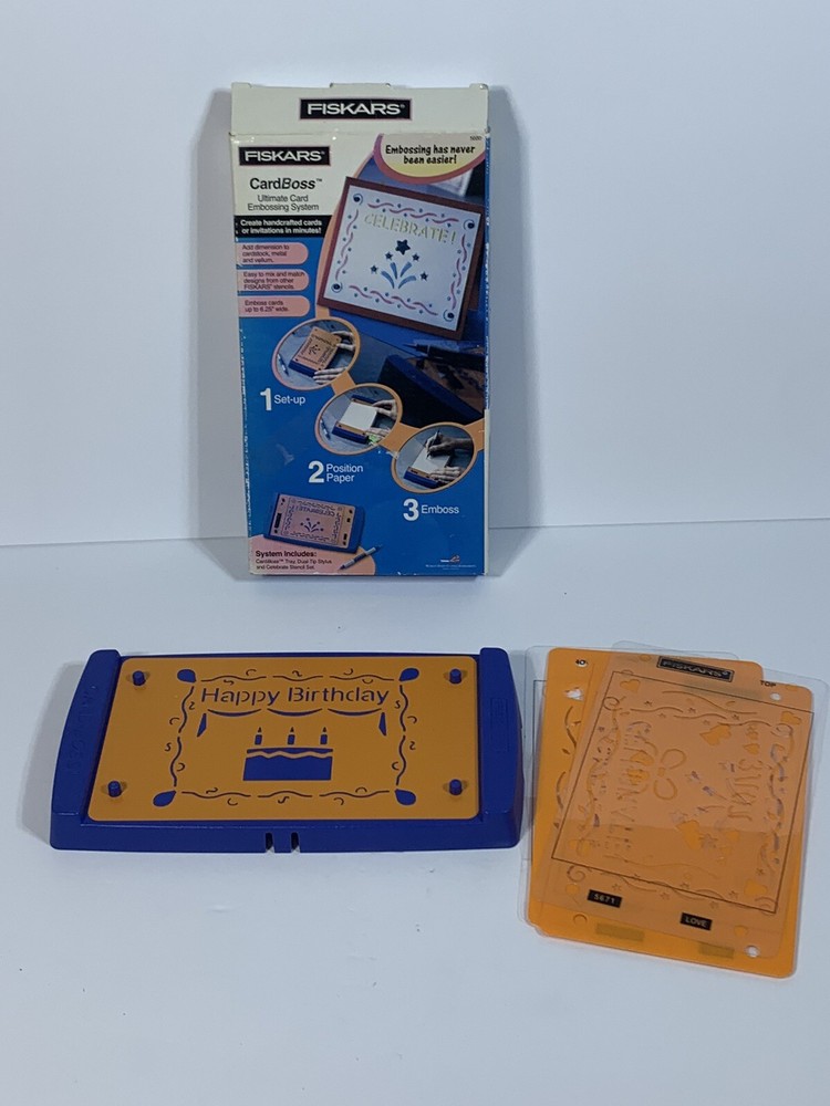 Fiskars Card Boss Ultimate Card Embossing System , missing stylus pen