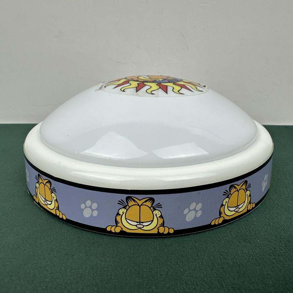 Vintage Garfield Touch Light Lamp Night Light AS IS Not Working