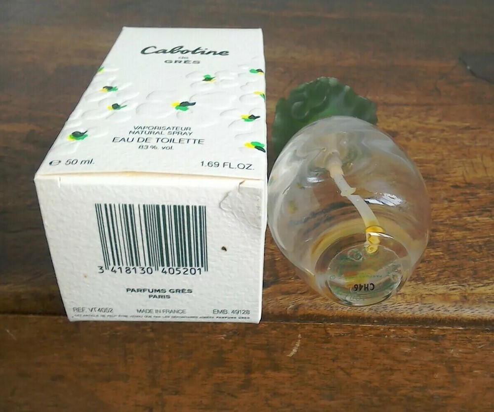 Cabotine de GRÈS-Eau De Toilette EMPTY Bottle/Spray/Atomiser(5ml/1.69FL.OZ) +Box