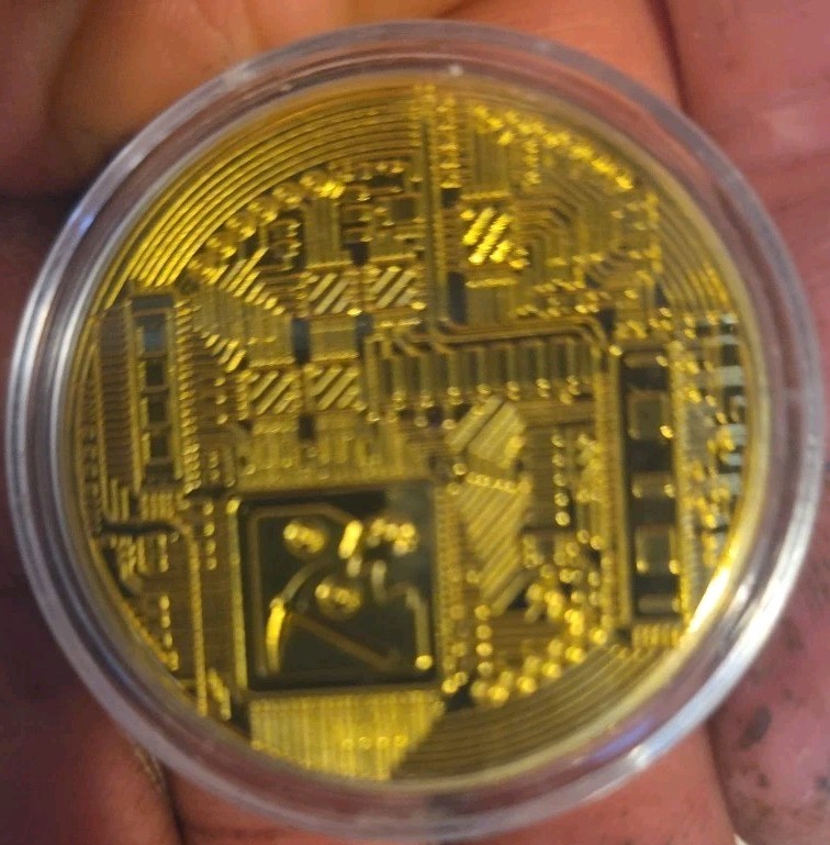 Bitcoin Commemorative Coin/Ball Mark