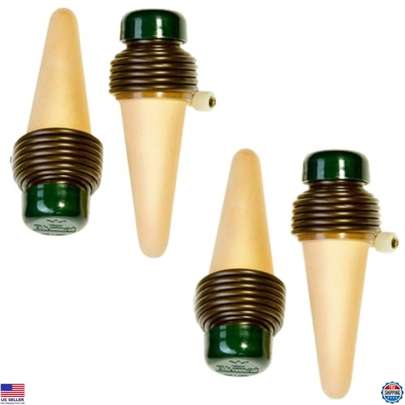 Blumat XL Self-Watering Plant Stakes | 4-Pack Automatic Drip Inserts for Growth
