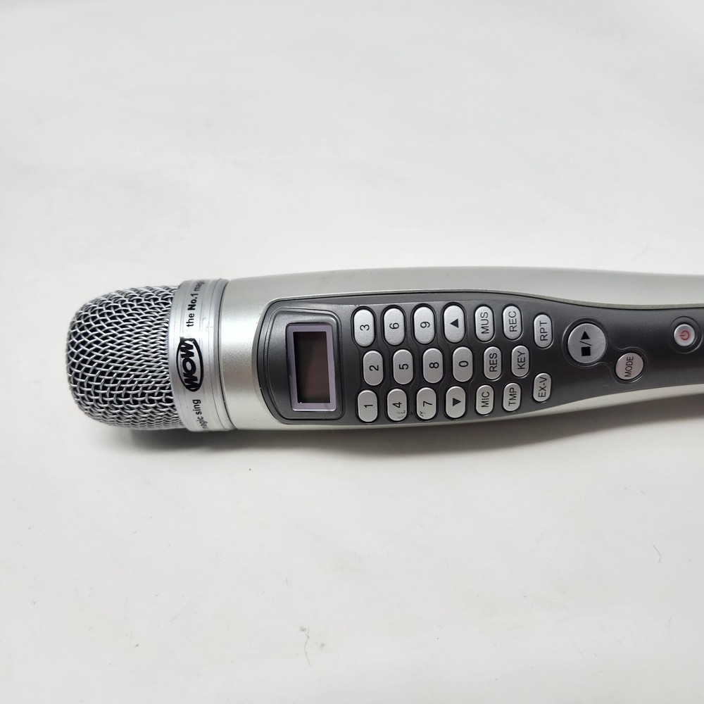 Magic Sing Enter Tech Microphone + External Video Pack Cart For Parts No Power