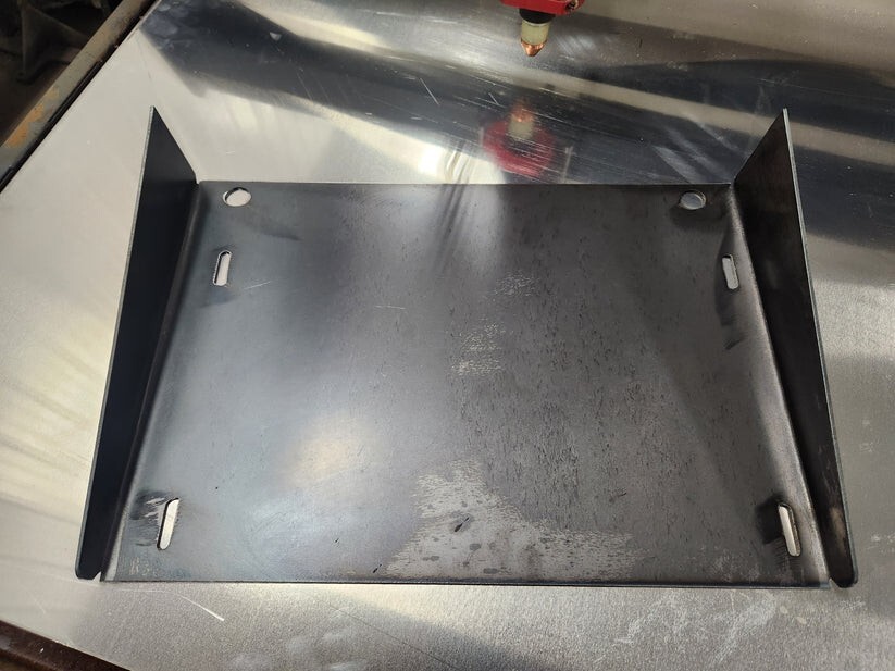 Battery Tray, Frame Mount, Wood Chipper, Side Box Mount