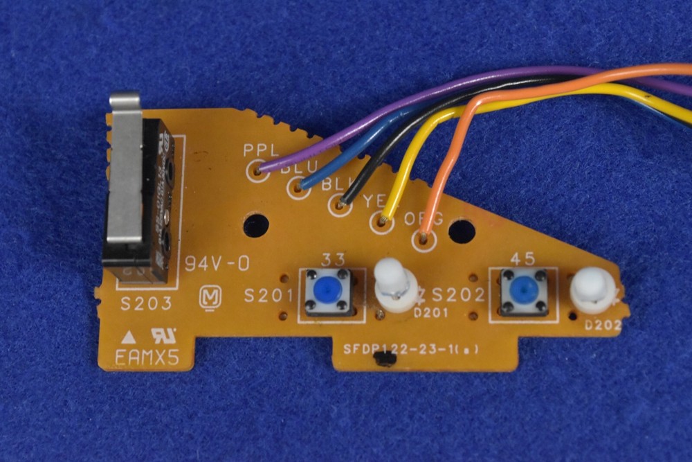 Technics SL-1200 Mk5G On/Off/Start/Stop switch Replacement Parts