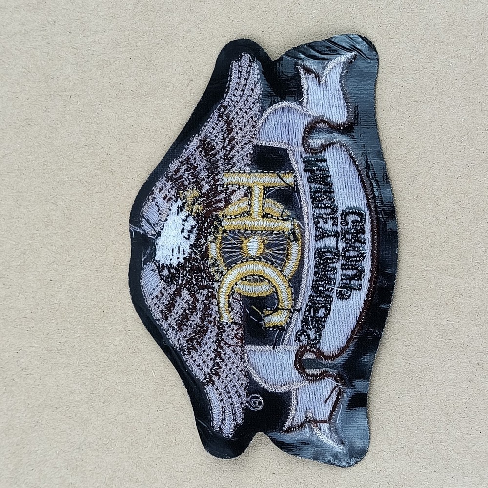 Harley Davidson Owners Group Jacket Patch HOG Eagle Felt Embroidered