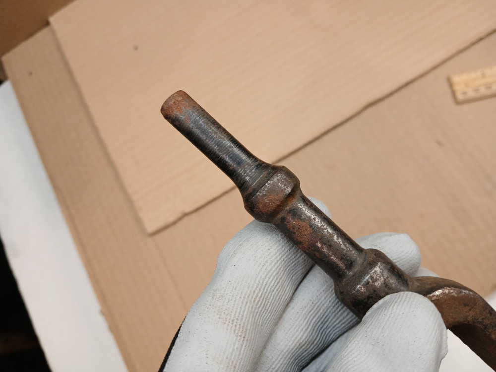 Unbranded Vintage Forked Jack Hammer Bit? 7-1/4" Long Pre-Owned