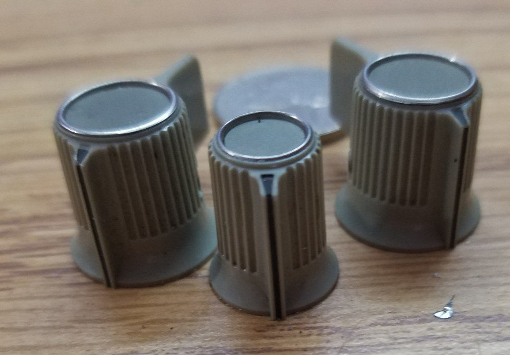 HP HEWLETT PACKARD SET OF PLASTIC KNOBS INSTRUMENT