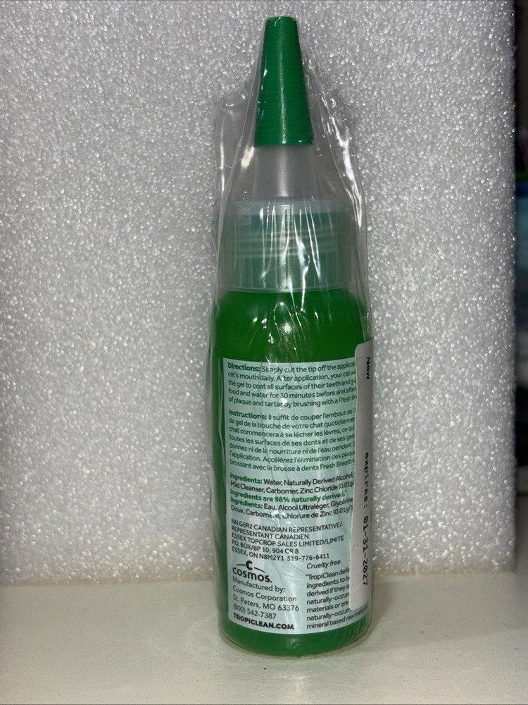 Tropiclean Fresh Breath Clean Teeth Gel