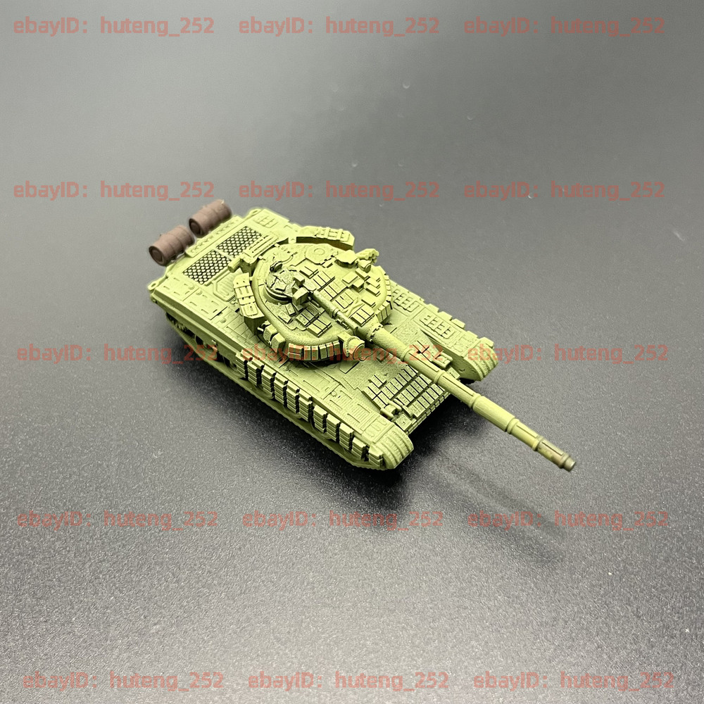 3D Printed 1/144 Soviet T72 Main Battle Tank Finished Model