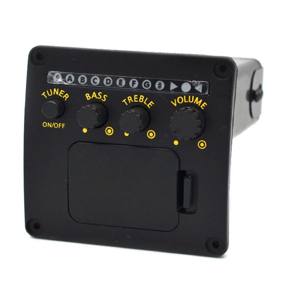 Guitar Pickup Tuner Accessories Equalizer System Exquisite Lightweight Preamp