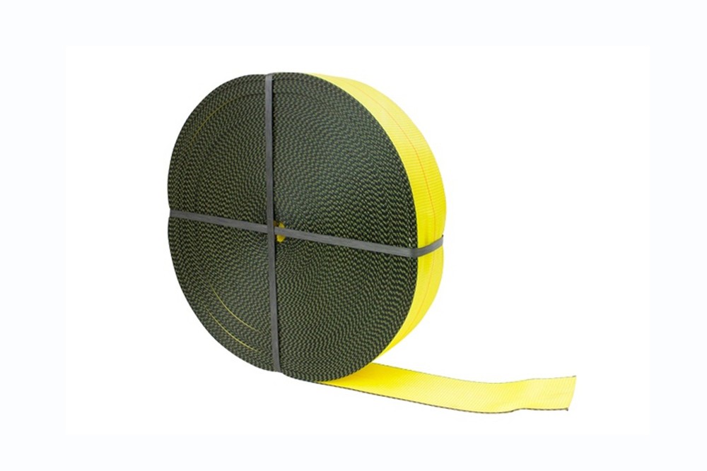 4" x 300' Webbing Roll 20K WLL Polyester Cargo Winch Strap