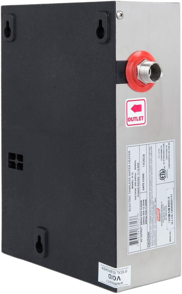 S-9 240V 39A 9KW Stainless Steel Enclosure 7.2" by 11" by 3" 1/2"CPT 36' AWG#8 E