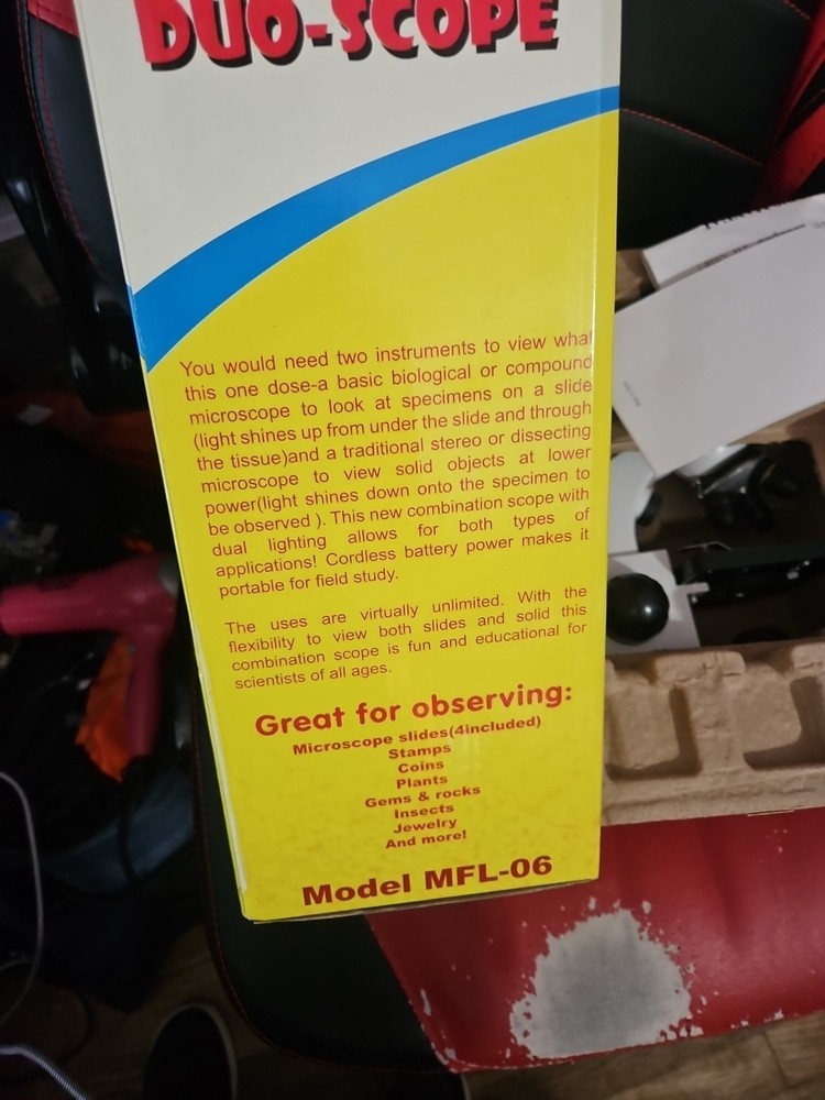 My First Lab MFL-06 Duo-Scope Microscope - NO ACCESSORIES