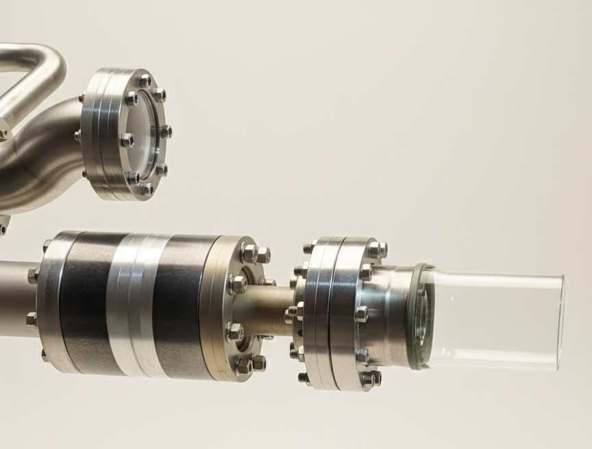 Conflat UHV Microwave Resonance & Particle Interaction Chamber