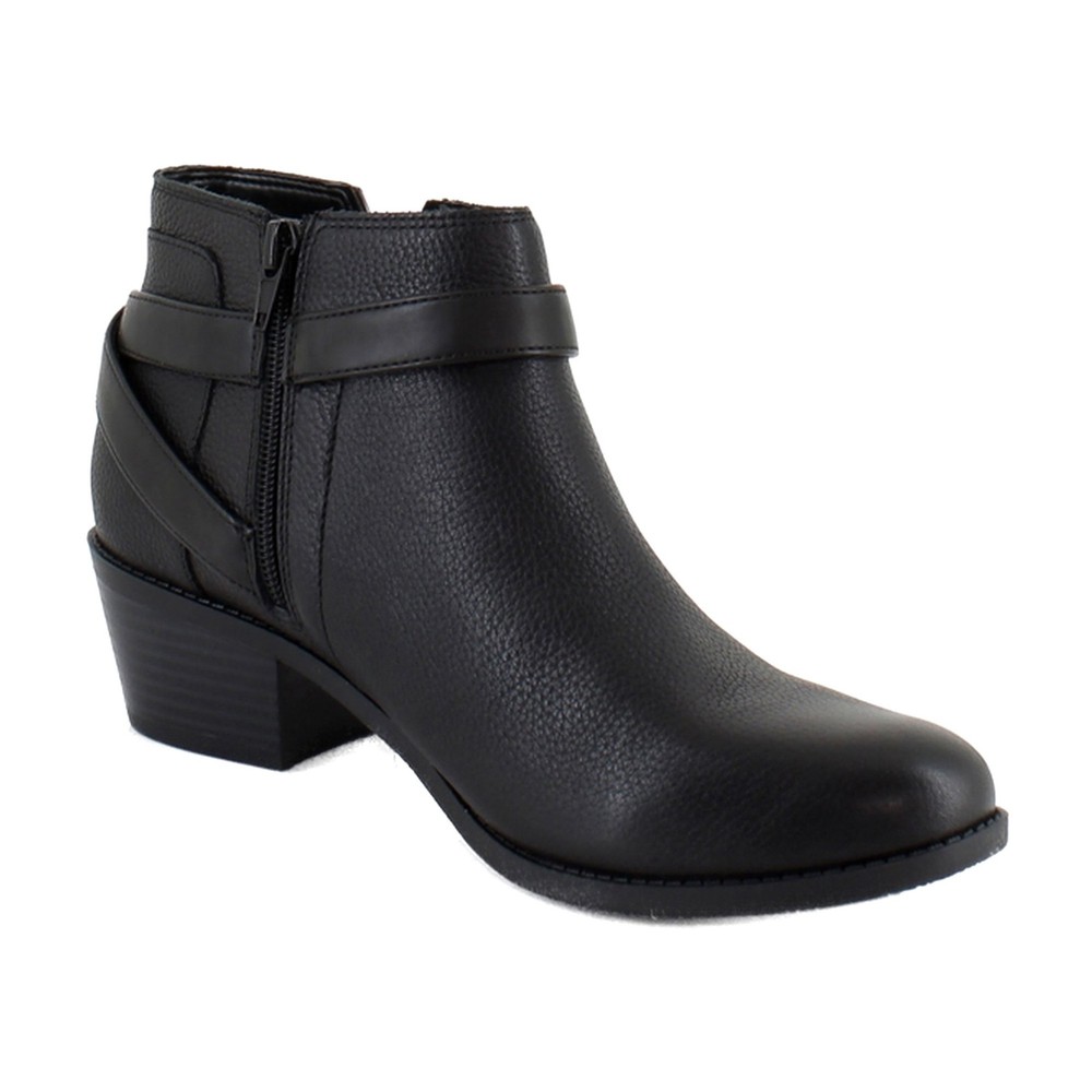 Vionic Farrah Womens Boots Black Leather