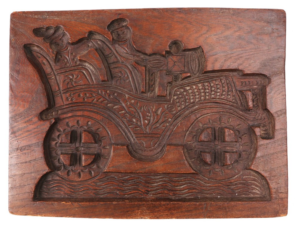 Vintage Dutch cookie mold. Late nineteen centure.
