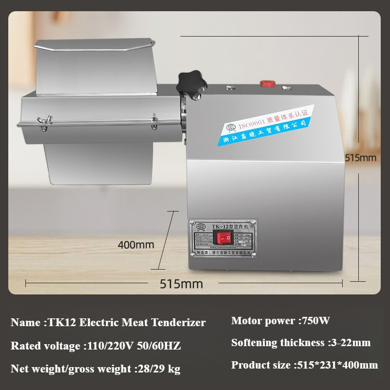 Commercial Multi-functional Electric High-power Meat Tenderizer for Steak