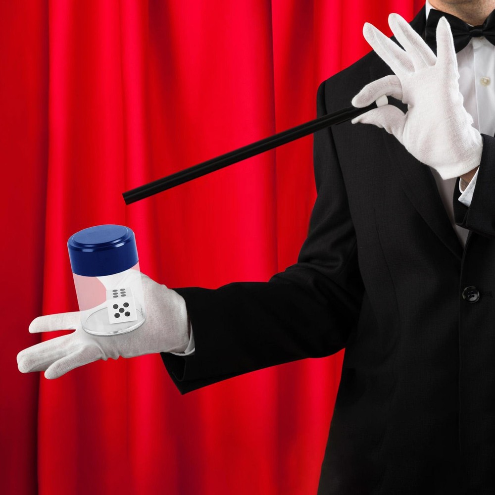 Magic Trick Exploding Dice Prop Easy Tricks Shaking Dice Toy for Adults