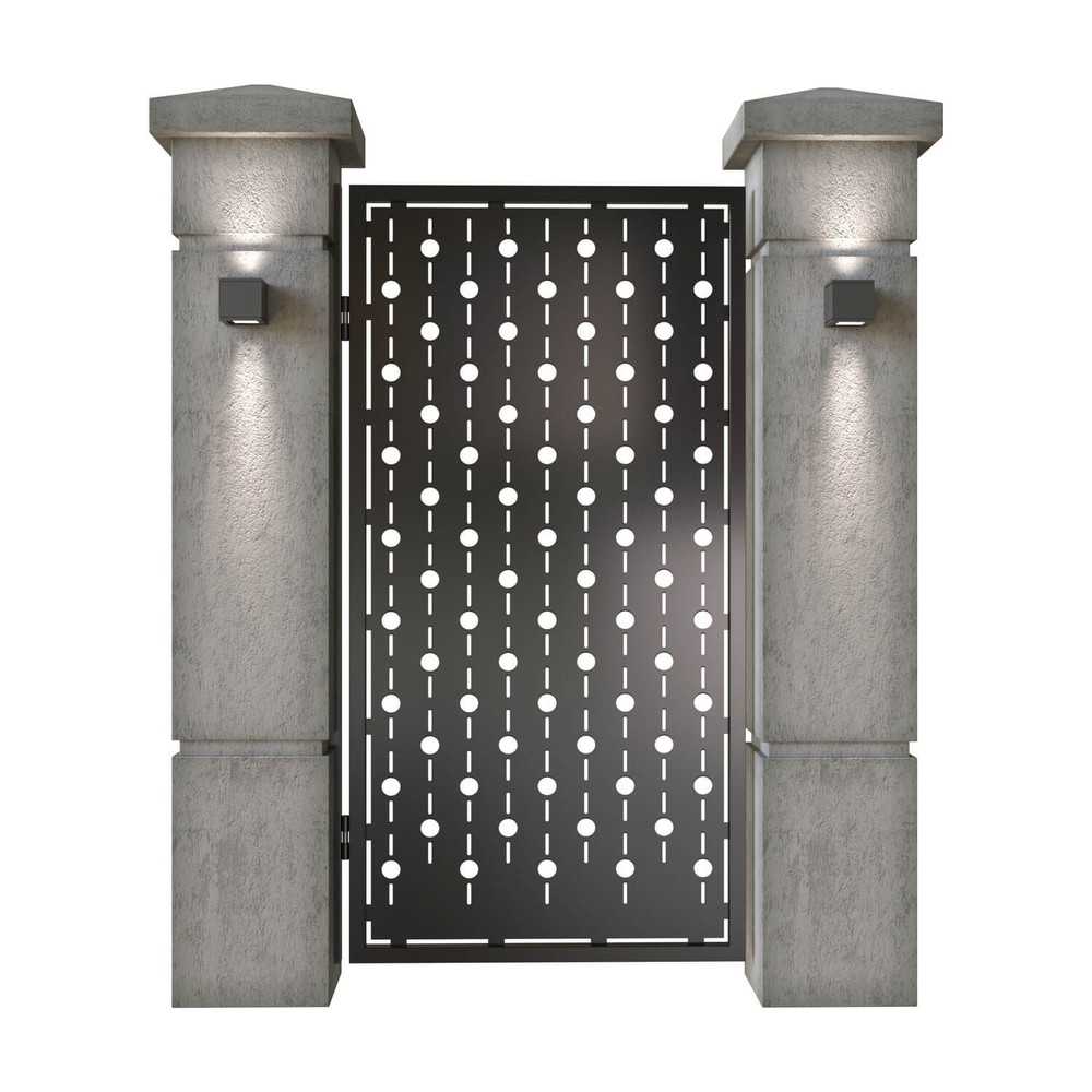 Gorgeous Custom Handcrafted Metal Entry Gate