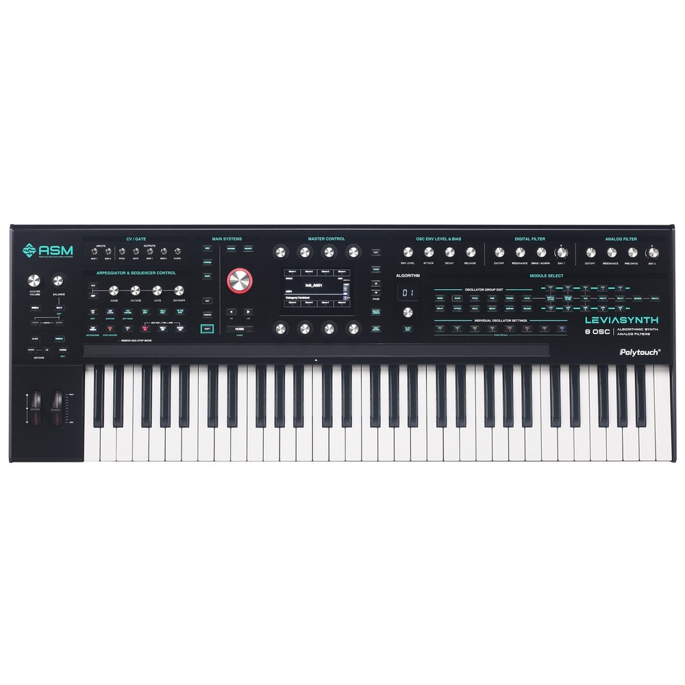 ASM Leviasynth 16-Voice Keyboard Synthesizer