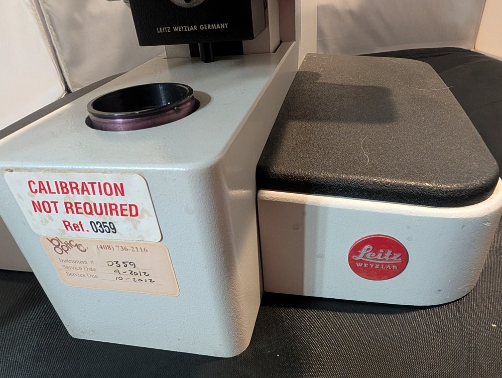 Leitz Wetzlar Metalloplan Microscope