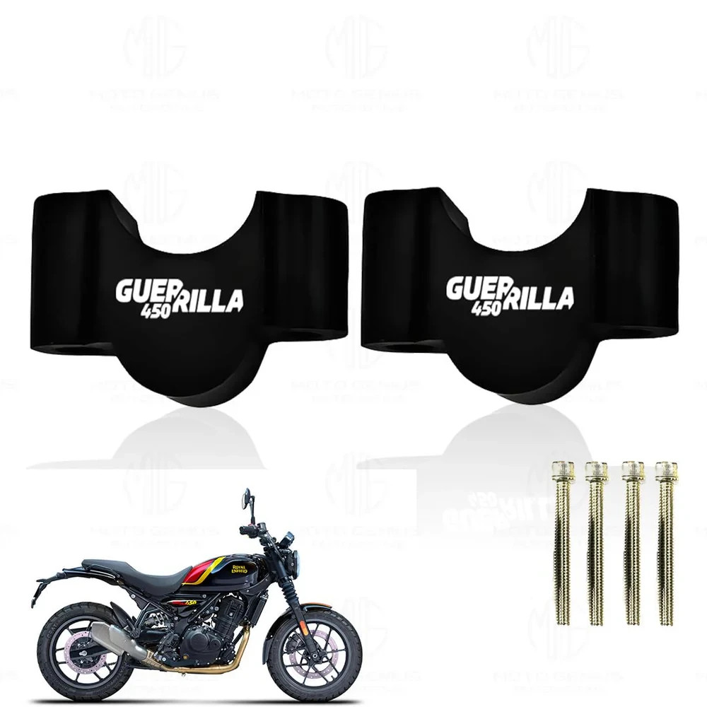 HANDLE RISER BLACK FIT FOR ROYAL ENFIELD GUERRILLA 450