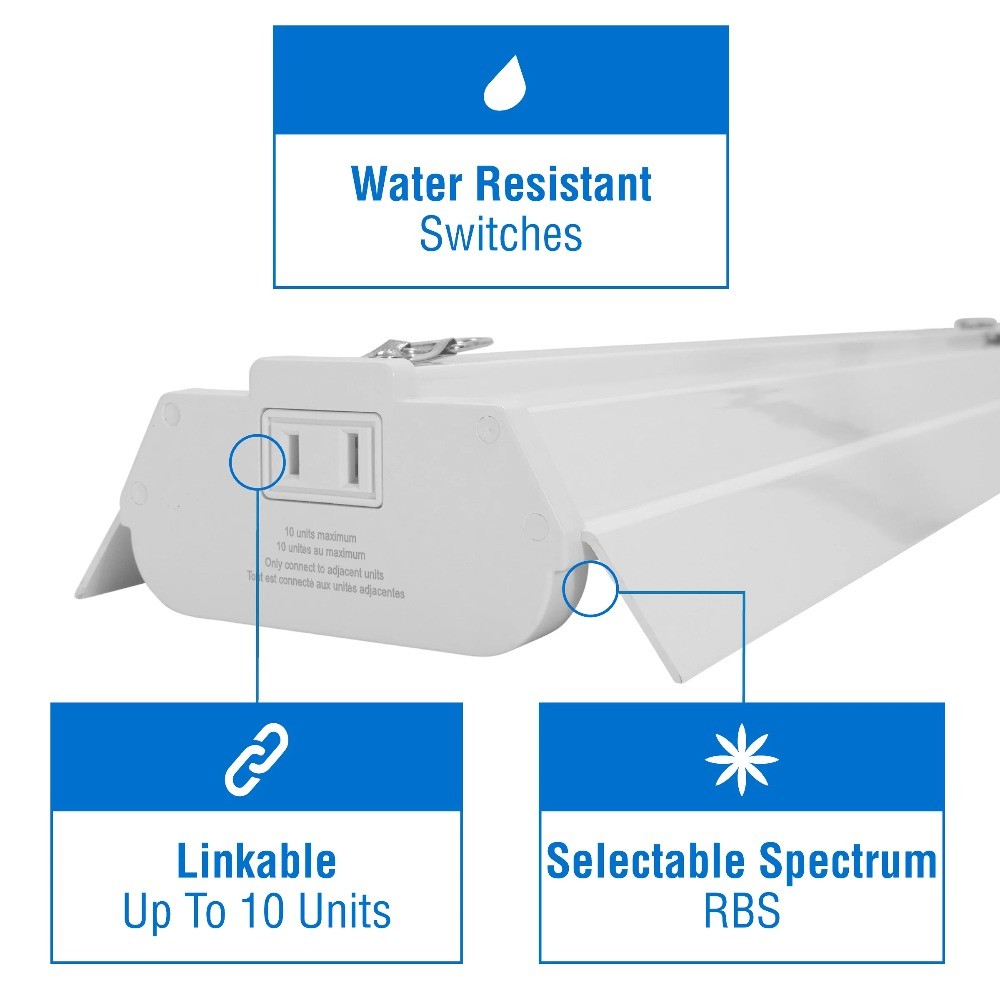 Great Value 2ft Selectable Spectrum LED Grow Light, 20W, Linkable