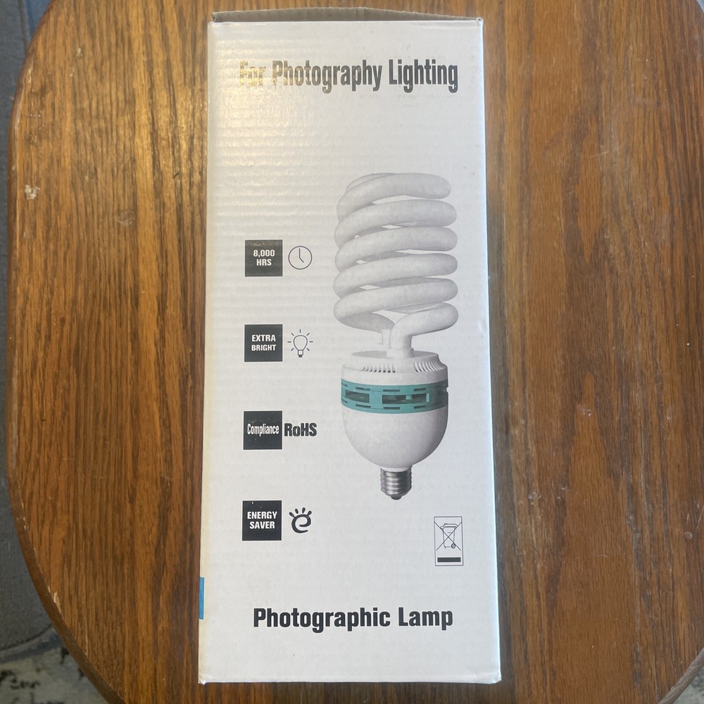 E27 45W 5500K Photographic Light Bulb