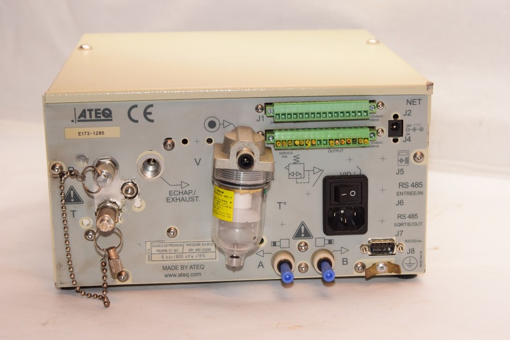 ATEQ E173-1285 E1731285 Premier F Vacuum Tester