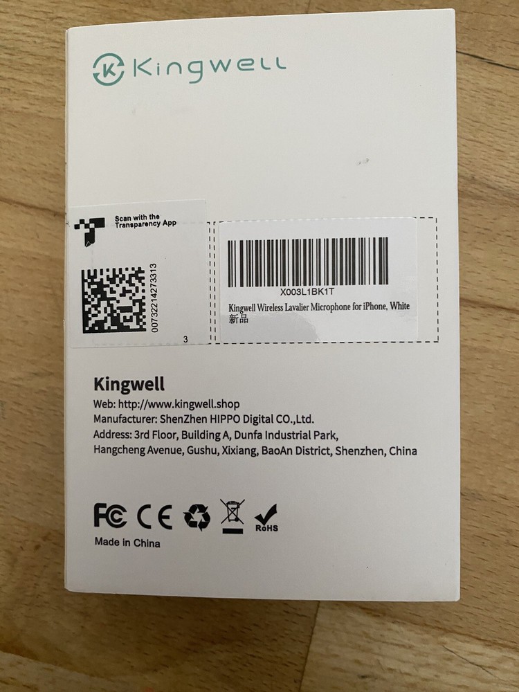 Kingwell wireless microphone