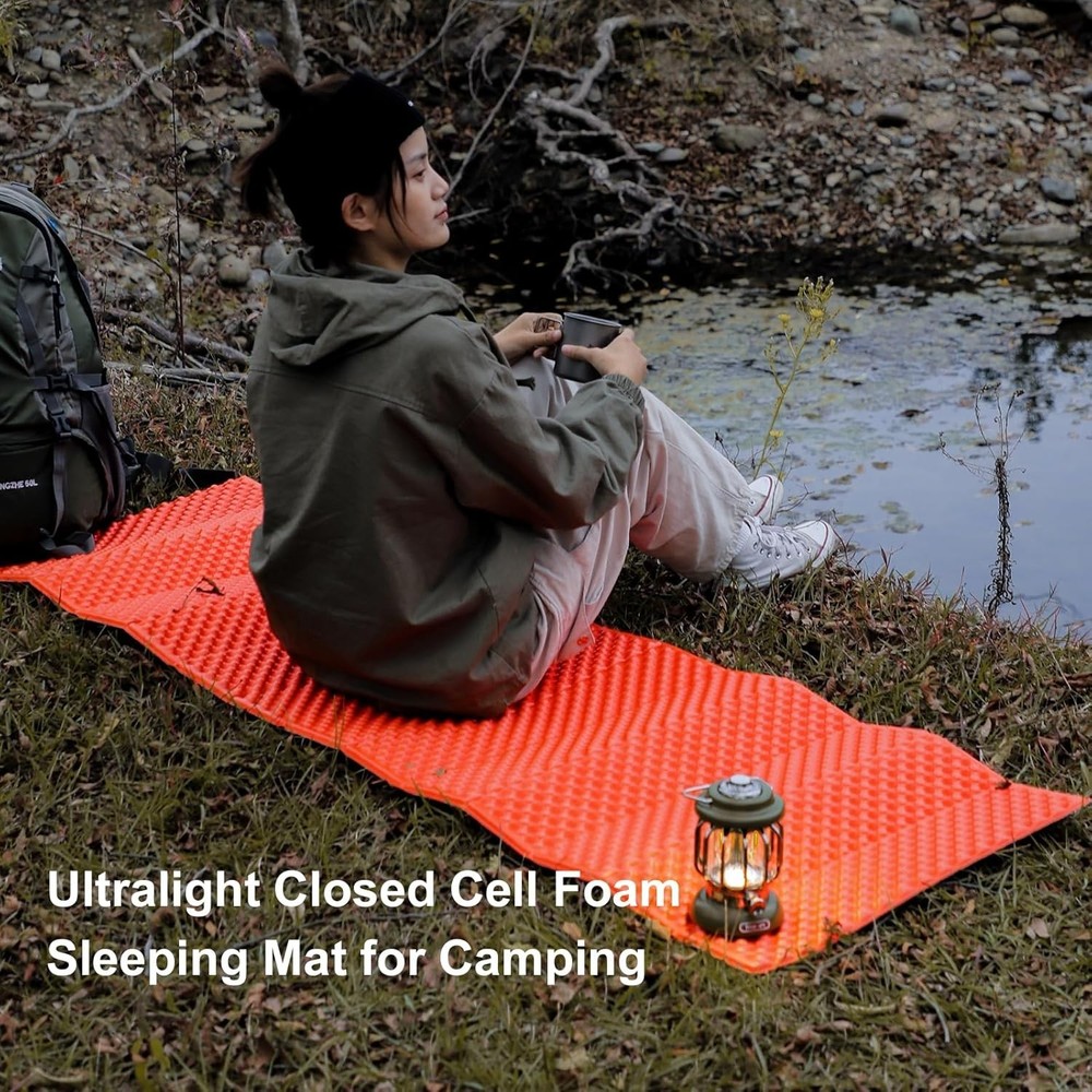 Camping Foam Sleeping Pad Lightweight Closed Cell Folding Camping Mat