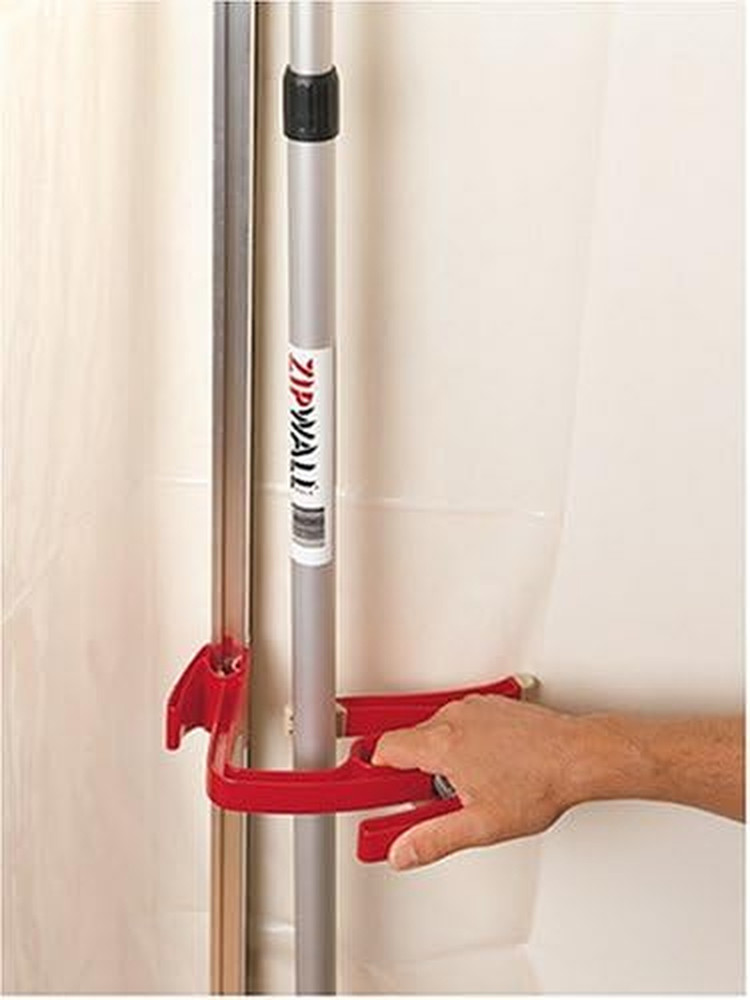 SC2 Wall Mount Dust Barriers, 2-Pack, Red, 2 Count