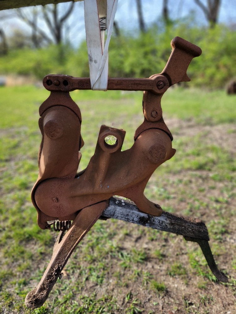 Antique Blacksmith Tire Shrinker